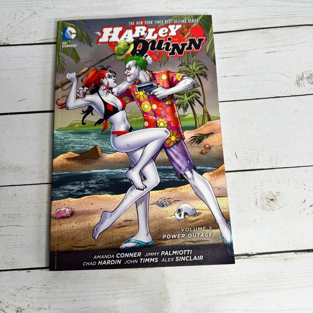 Harley Quinn Vol 2 Power Outage DC Comics TPB 2015 Graphic Novel Power Girl Joke